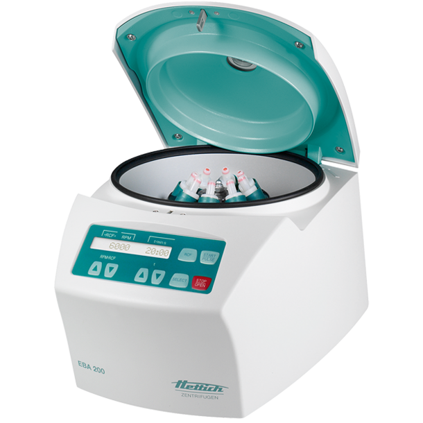 Máy ly tâm 8 ống, EBA 200